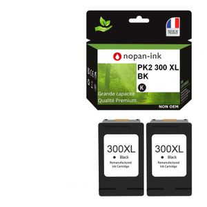 Cartouche D'encre HP 300XL Noire Reconditionnée - Compatible D2560, F4210, F4280, CC641EE