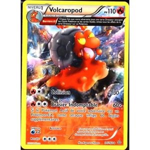CARTE A COLLECTIONNER carte Pokémon 24-160 Volcaropod 110 PV Série XY...