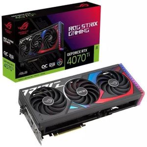 CARTE GRAPHIQUE INTERNE ASUS - Carte Graphique - ROG-STRIX-RTX4070TI-O12G-