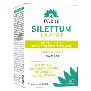COMPLEMENTS ALIMENTAIRES - BEAUTE ONGLES ET CHEVEUX Jaldes Silettum Expert Anti Chute 60 comprimés