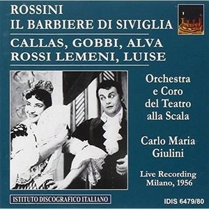 CD MUSIQUE CLASSIQUE Rossini / Alva / Callas / Canali - Barber of Seville  [COMPACT DISCS]