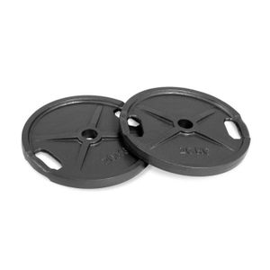 50mm Kroon Set de disques olympique fonte