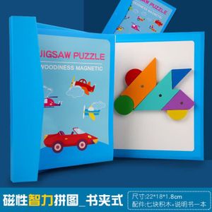 PUZZLE Tangram Puzzle 3D en Bois pour Bébé et Enfant, Jeu