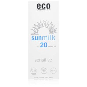 SOLAIRE CORPS VISAGE Eco Cosmetics - Crème Solaire Eco Sensitive - FPS 20