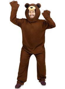 Costume de cosplay ours rouge pour adulte, filet, beurre, nounours, drôle,  équipement de sauna, dessin animé