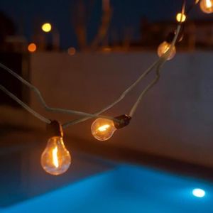 Cordon lumineux LED extérieur - guirlande lumineuse extérieure- blanc  chaud- 50 mètres- 5630smd - 3000K-extralumineux - Cdiscount Maison