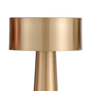 LAMPE A POSER Qqmora lampe de décoration de bureau Lampe de Table Vintage dorée à LED, variateur à trois vitesses, longue durée de deco poser