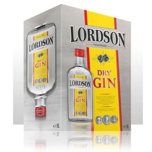 GIN Gin Lordson 3 Litres Bib  37.5°