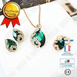 Lot De Bijoux Fantaisie : 9 Colliers + 1 Paire De Boucles D'oreilles - Moderne - Occasion