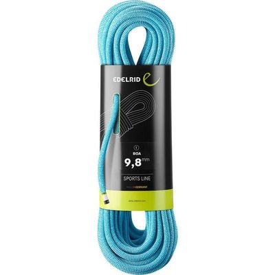 Corde D'escalade Statique 8mm - 25 Mètres - Polyester Haute Résistance - Pour évacuation, Sauvetage, Travaux Extérieurs