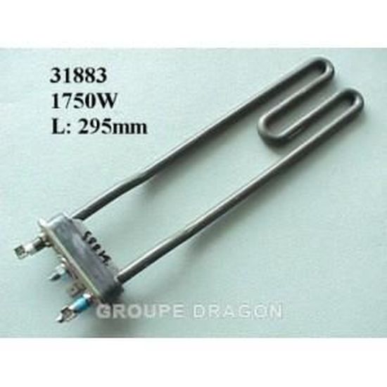 Résistance Chauffante 1750W Pour Lave-linge Electrolux - Thermoplongeur Neuf, Pièce Détachée