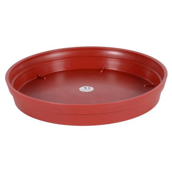 Soucoupe Toscane Zen gris anthracite Diam/ètre 40 cm Eda Plastiques