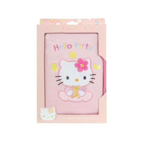 Tinokou - Protège carnet de santé pour enfant Hello Kitty