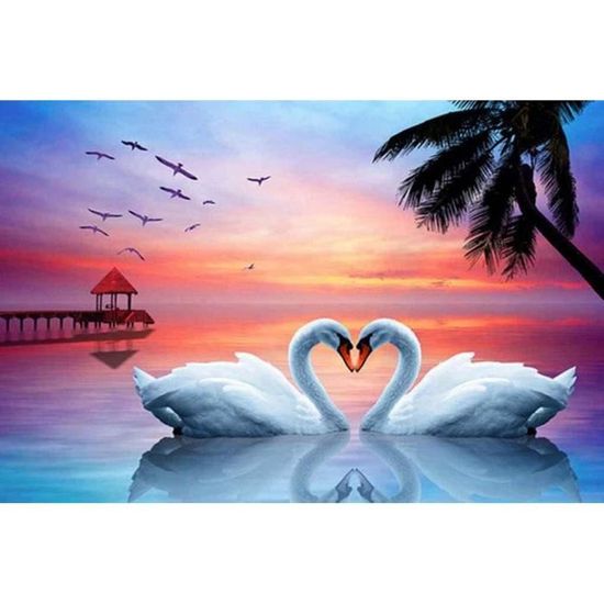 Diamond Painting Broderie Diamant BMW 30x40cm - Kit Peinture Au Diamant Bricolage Sans Cadre JuZi