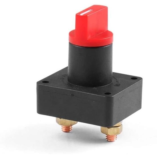 Interrupteur De Déconnexion Batterie Auto 250A – Coupe-circuit Rapide – Pour Custom Ou Sécurité