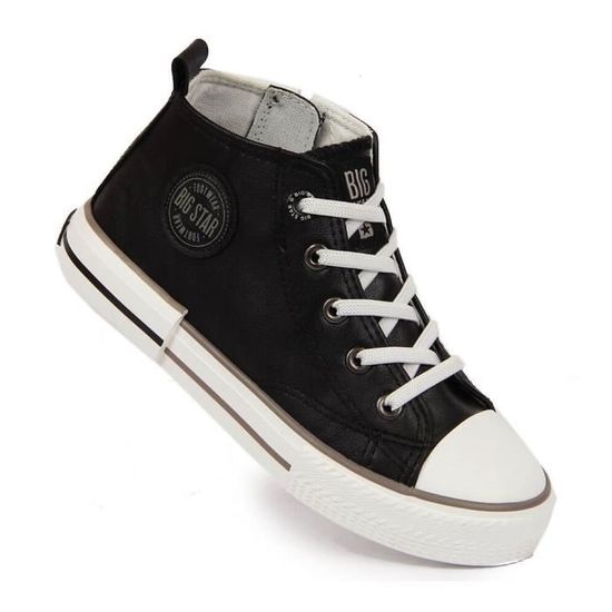 Baskets Big Star II374003 Noir - Mixte/Enfant Noir - Cdiscount Chaussures