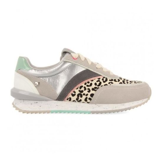 GIOSEPPO Athol - Scarpe Ginnastica Basse Beige, Suola Leggera, Soletta Rimovibile, Donna (39 EU) - 2