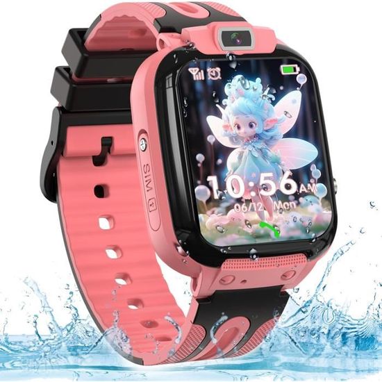 Montre Telephone Avec Sim Montre Connectée Enfant GLKYSOE | 26 Jeux, Caméra, Livres Audio - Podomètre, Réveil, Contrôle Parental | Cadeau 3-12 Ans Cadeau Enfant 3-12 Ans 26 Jeux