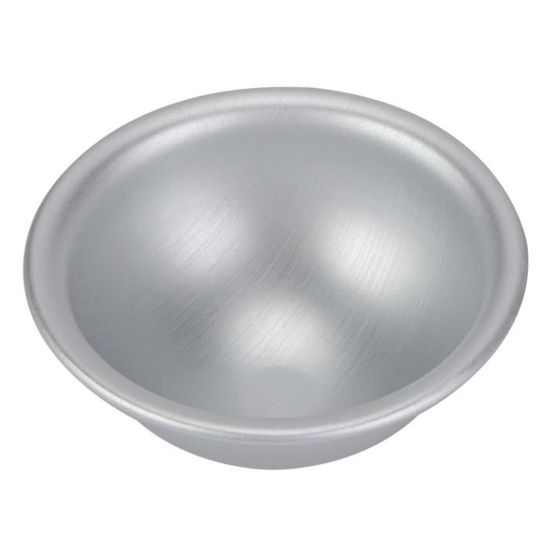 Moule à Gâteau Hémisphère En Aluminium - 10 Cm, Demi-sphère - Pour Desserts, Puddings, Gâteaux 3D