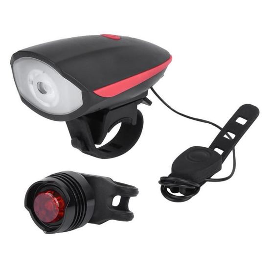 E-Bike Phare avant LED étanche 6-48 V Angle réglable IPX4 Lumière de