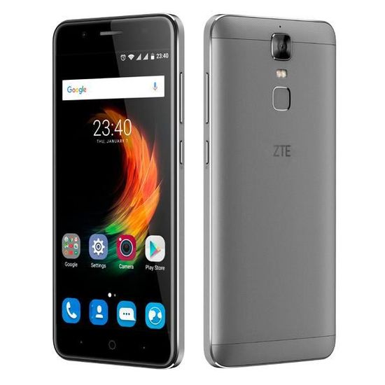 ZTE Blade A610 Plus, 14 cm (5.5"), 32 Go, 13 MP, Android, 6.0 Marshmallow, Argent