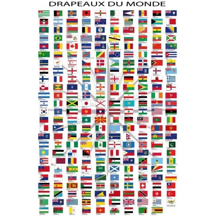 LES DRAPEAU DU MONDE