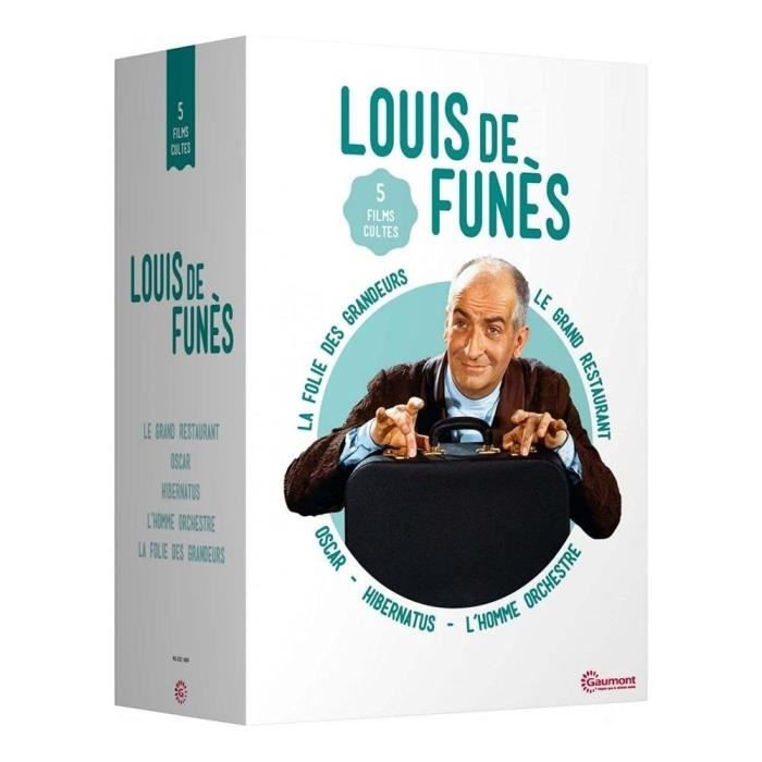 Hibernatus Film Complet En Français Streaming Gratuit DVD Louis de Funès - 5 films cultes : Le grand restaurant + Oscar