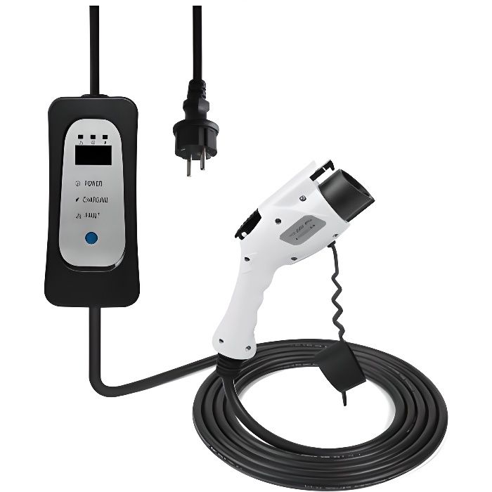 Chargeur Portable voiture électrique EV type 1 J1772 Nissan etc ..