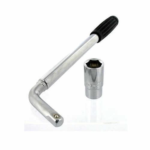 Cle demonte roue 17-19 mm avec embout 21-23 mm
