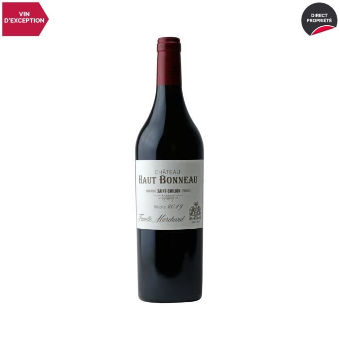 Château Haut-Bonneau Montagne-Saint-Emilion Rouge 2019 - 75cl - Vin AOC Rouge de Bordeaux - Cépages Merlot, Cabernet Franc