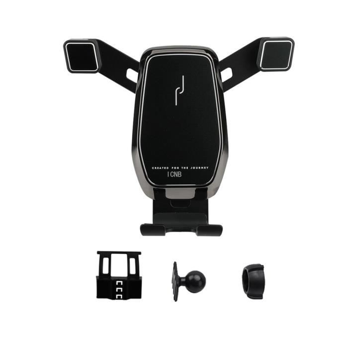 Supports voiture,Pour Toyota RAV4 2019 2020 XA50 téléphone portable GPS support accessoires - Type Black #A