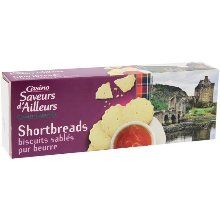 Shortbreads - Biscuits salés - Pur beurre - 150g