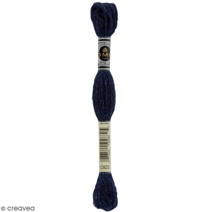Fil à broder DMC Mouliné Etoile - Echevette 8 m Coloris C823