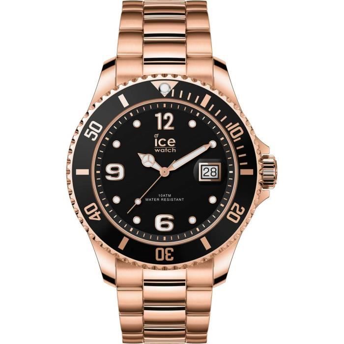 Ice-Watch - ICE steel Rose-gold - Montre rose-gold mixte avec bracelet en metal - 016763 (Medium)