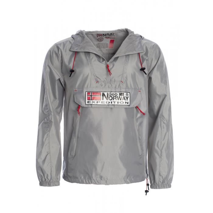GEOGRAPHICAL NORWAY Coupe-vent GNCHOUPAM Gris clair - Homme