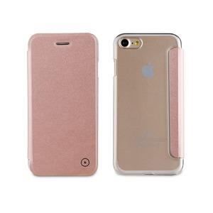 MUVIT Folio PP Case Rose Gold: Apple iPhone 6 / 6S / 7 / 8