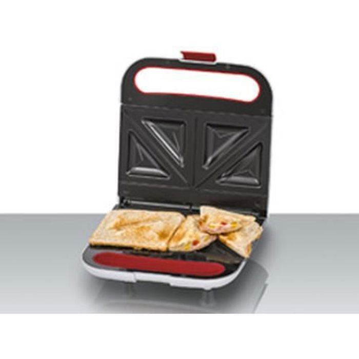 Steba SG 16, 700 W, 1,4 kg, 230 x 230 x 95 mm, Rouge, Argent, Aluminium