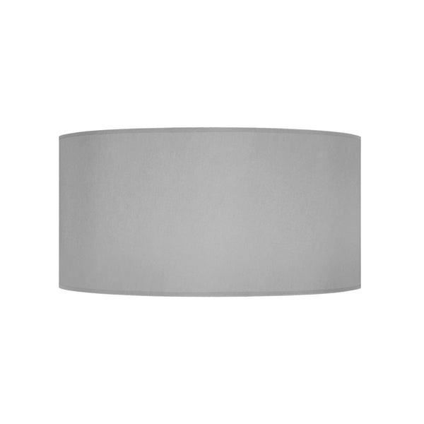 TOSEL Abat - Jour 1 lumière - luminaire intérieur - tissu gris - Style urbain - H19cm L35cm P35cm
