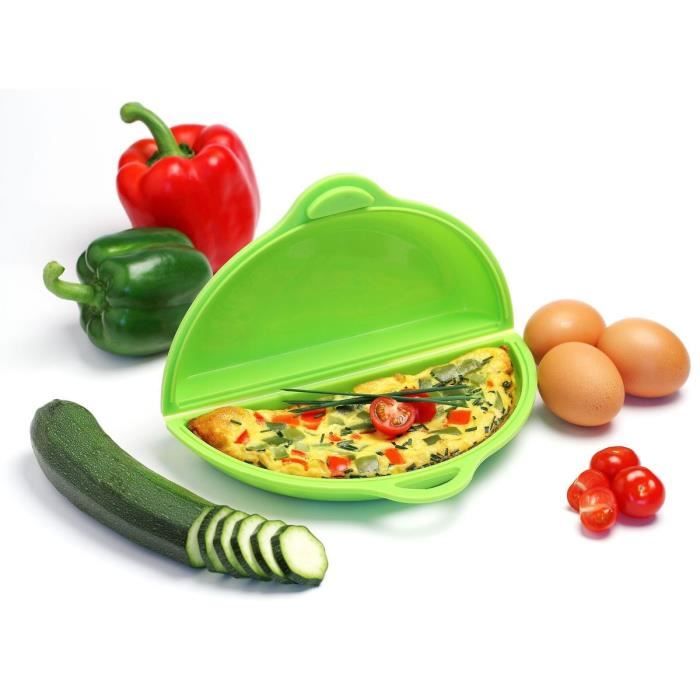 YOKO DESIGN Cuit-Omelette en Silicone Platinium