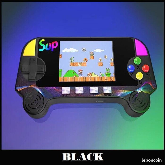 New Console de jeux vidéo Rétro Classique F3 écran couleur 500 Jeux intégrés - vue 2