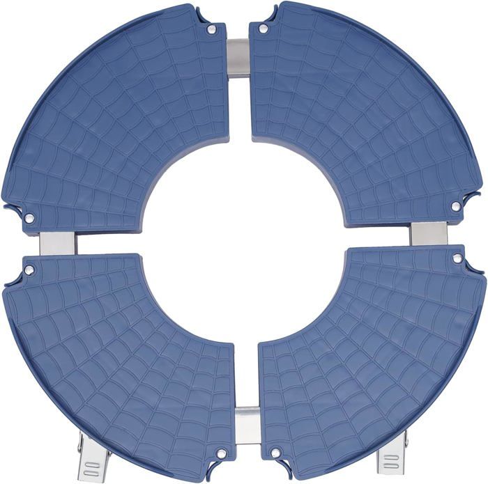 Chariot à Plantes Acier - Poignée Amovible, Roues Pivotantes 360° Verrouillables, Capacité 226,8 Kg - Pour Pots Lourds, Jardin, Déménagement