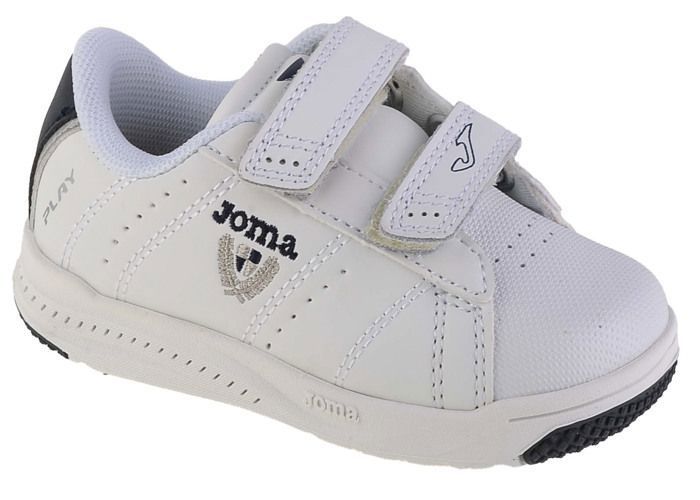 Joma Baskets - JOMA - W.Play Jr 2122 - Blanc - Fermeture scratch - Tige synthétique