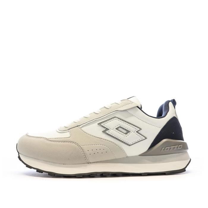 Lotto Baskets Blanc/Gris Homme Lotto Twenty 5