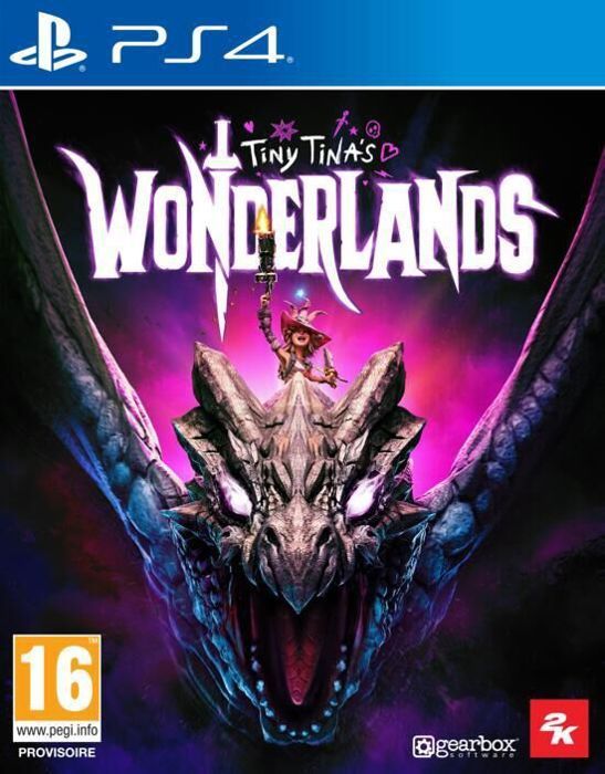 Jeu PS4 Tiny Tinas Wonderlands Version Import Jouable en Français Edition Standard Jeu de rôle