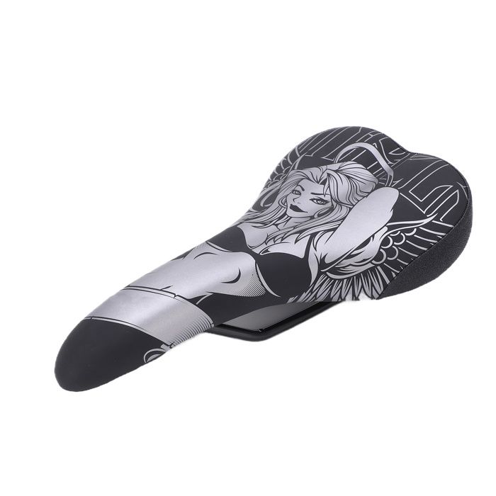 Selle De Vélo Large Sans Nez – Rembourrage Haute Densité, Adaptée Aux Hommes Et Femmes – Confort Longue Distance