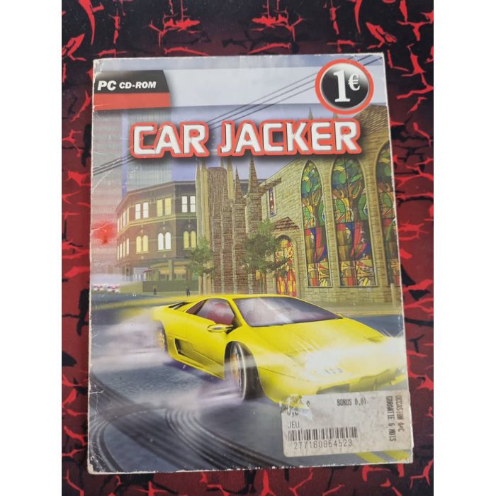 Micro Application Car Jacker – Jeu PC Cd-Rom – Action Et Conduite – Version Française