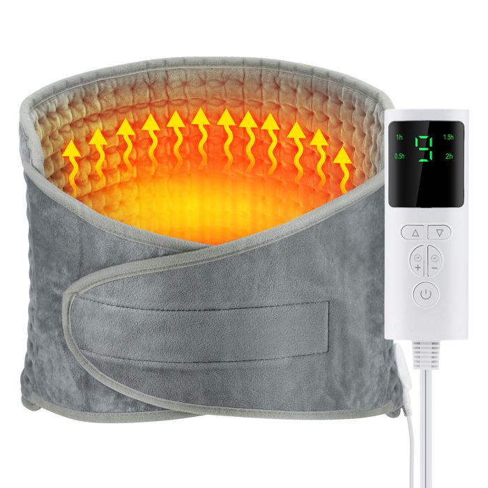 Ceinture chauffante électrique pour la taille coussin chauffant pour le bureau et la maison contrôle de la température