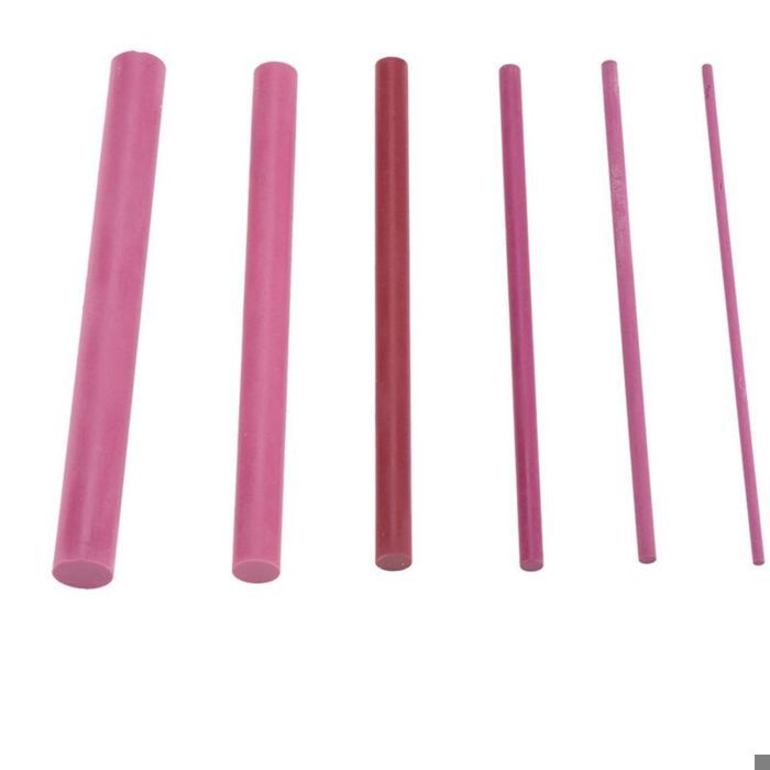 Ensemble de 6 pierres à aiguiser rubis à grain 3000 pour le polissage et laffûtage.