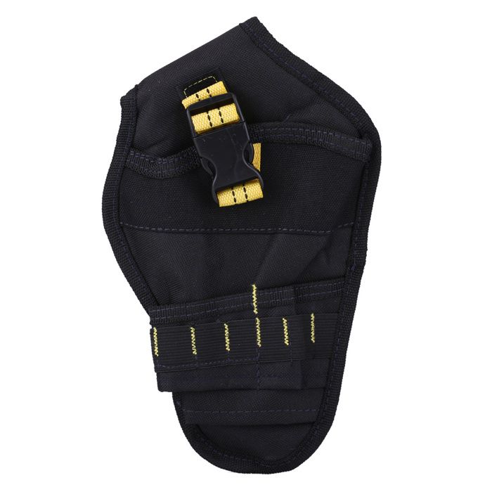 AUCUNE Pochette de ceinture de forage Support de perceuse électrique Portable sac de rangement bagagerie pochette sangle jaune