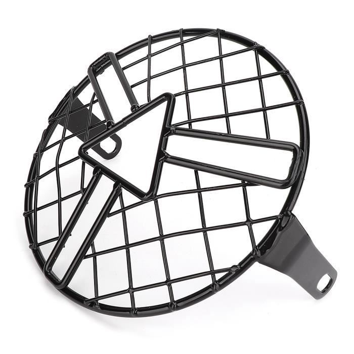 Grille De Radiateur En Alliage D'aluminium Pour Moto Kawasaki ER6N/ER6F (2012+) - Noir, Anodisée, Protection Et Style